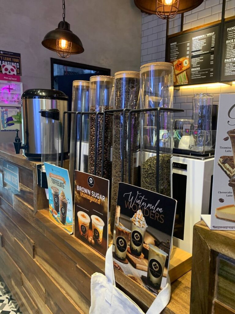 I came back to my favorite coffee shop, which you can visit if you ever come to the Philippines.