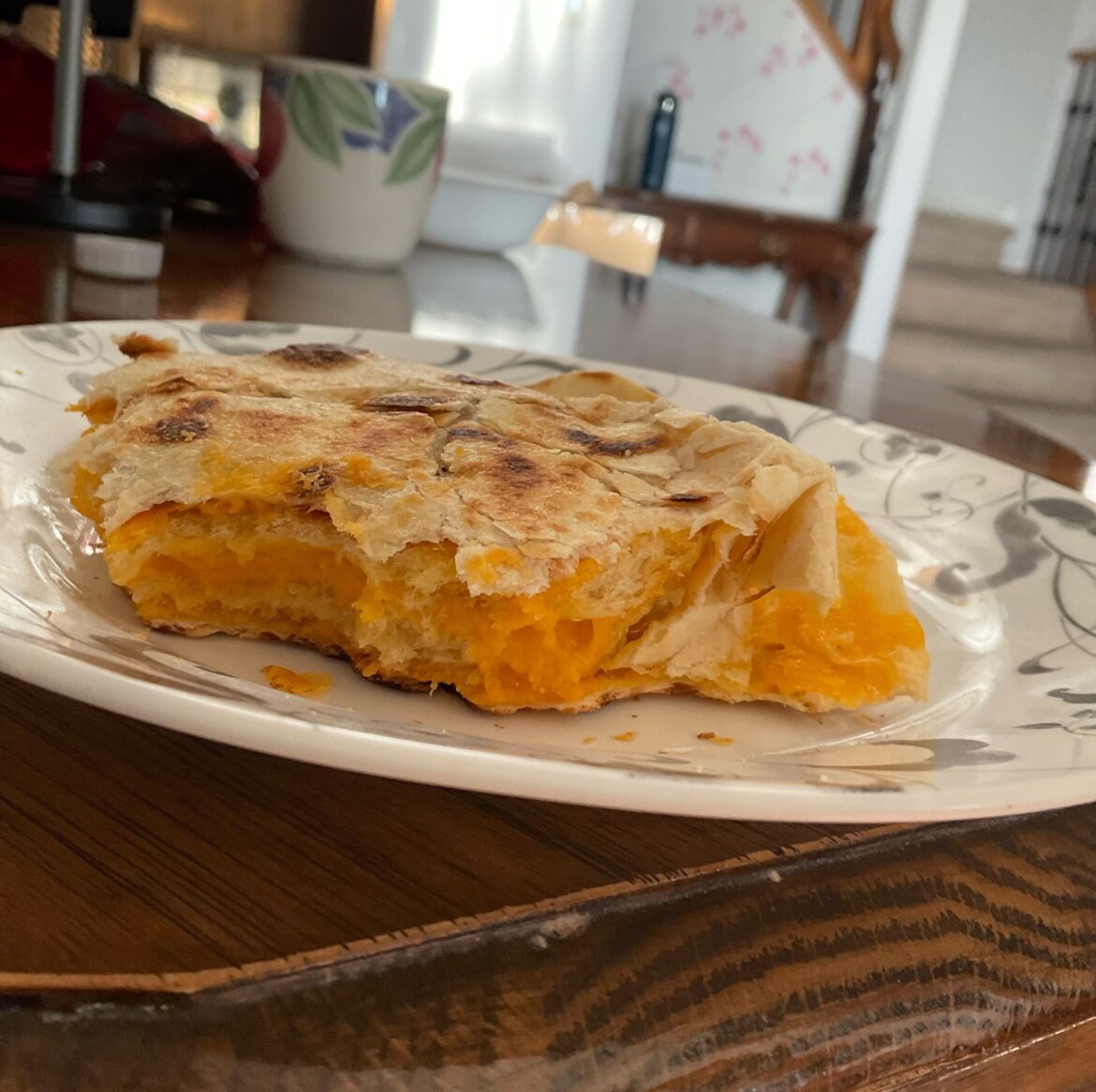 The Cheesy Tortilla Grilled Cheese with extra Cheese