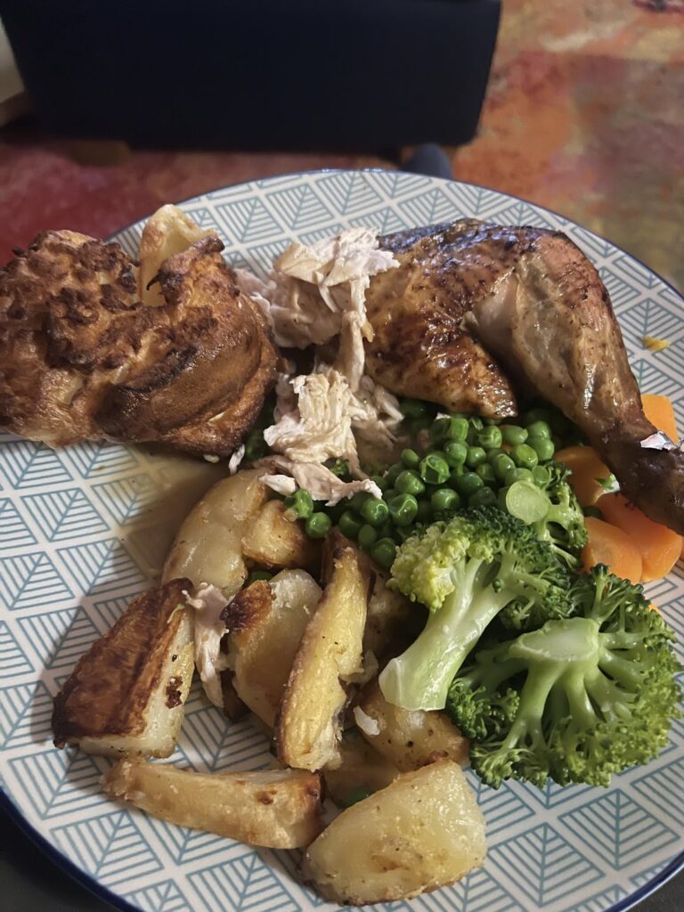 Roast chicken, pictures!