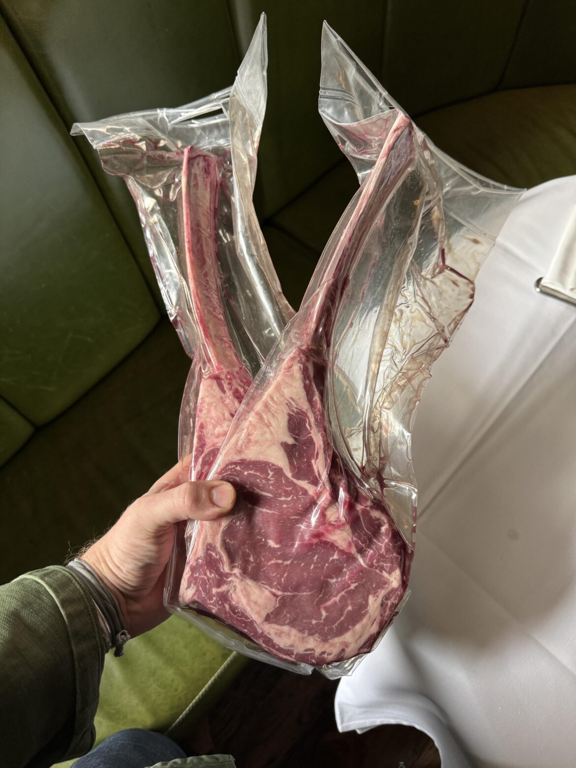 128° or 137° on these guys? 40oz Tomahawks