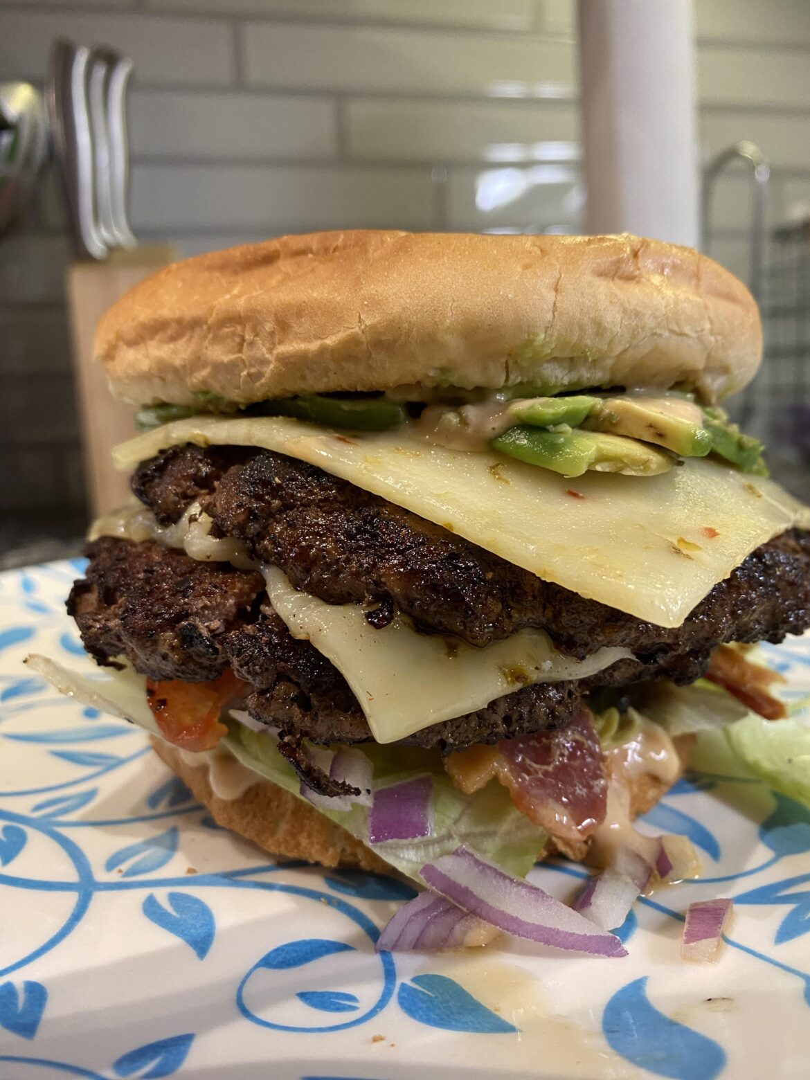 Was smashed and made a loaded smashburger