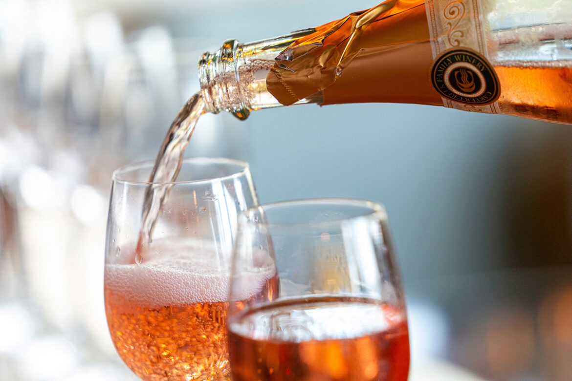 Sparkling wine 101 – High Plains Journal Personal preference is the key to finding a sparkling wine that works for you, according to AgriLife Extension viticulturist Justin Scheiner, Ph.D. (Michael Miller/Texas A&M AgriLife)
