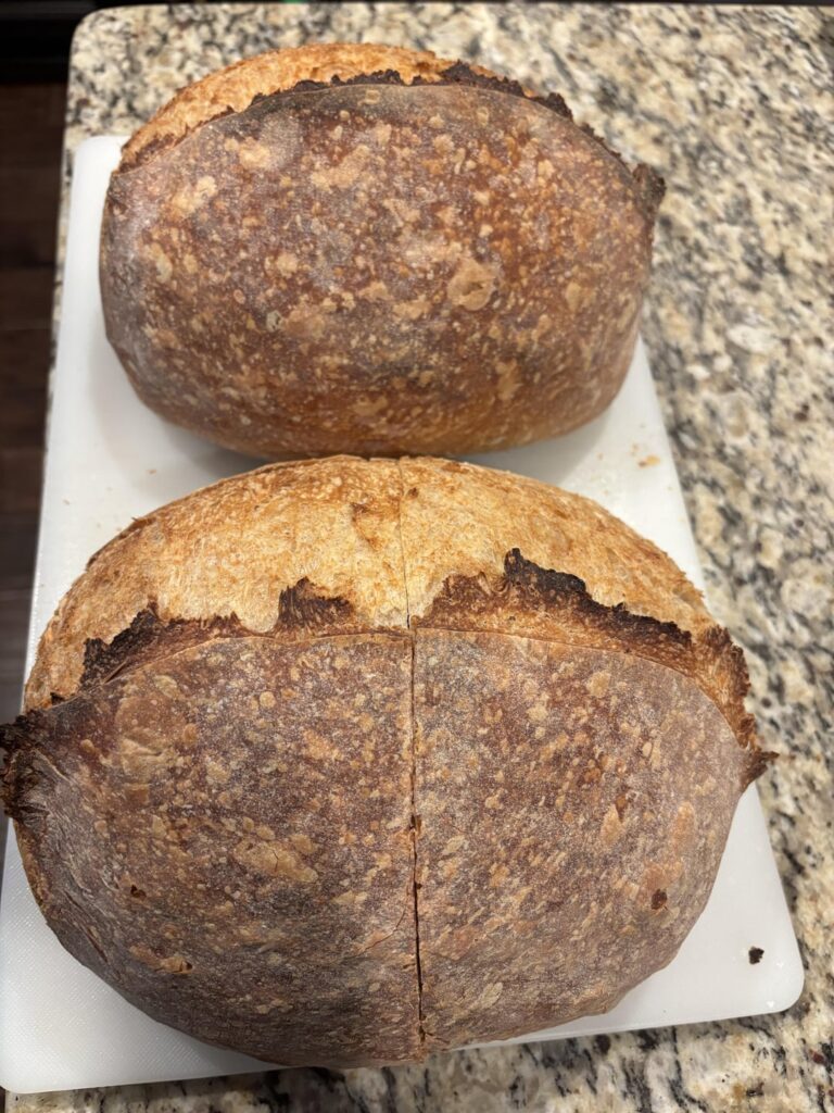 First attempt at the Tartine Country Bread Recipe