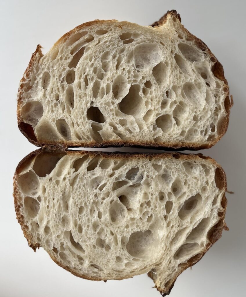 My best open crumb to date! My best open crumb to date!