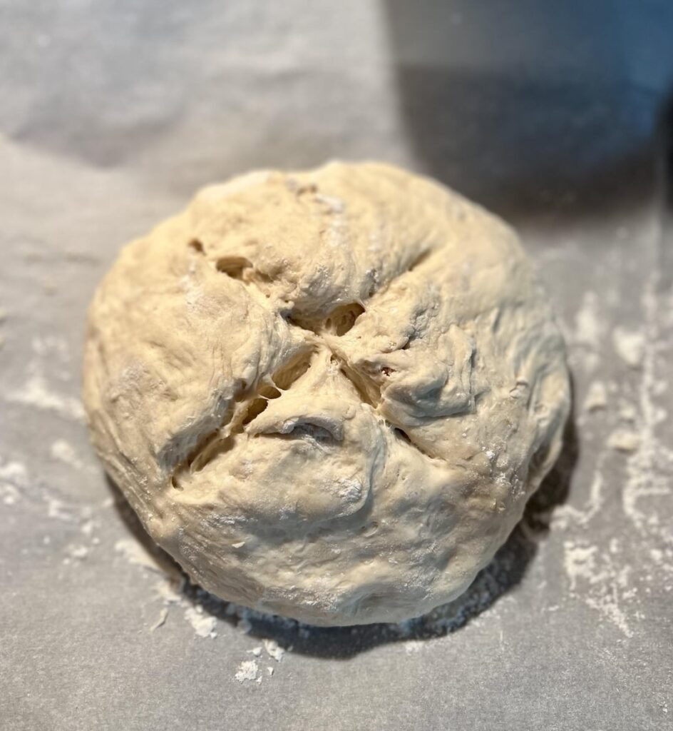 Multiple things went wrong at work this week, so self care was a homemade loaf of crusty bread