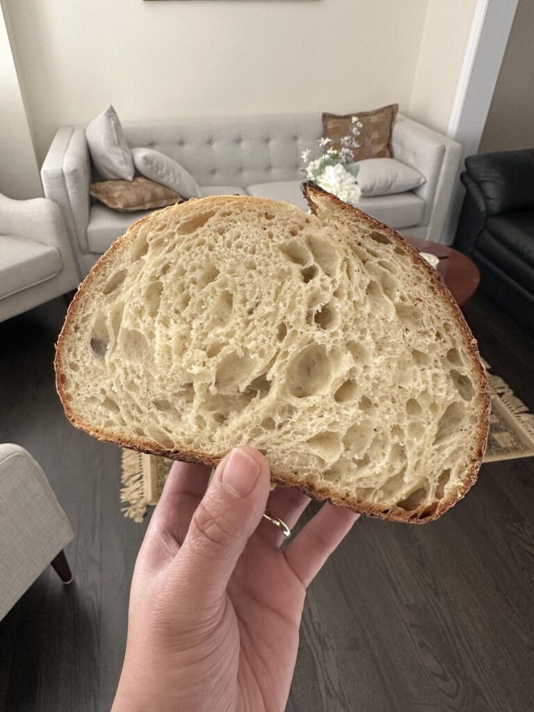My best crumb yet 🥲