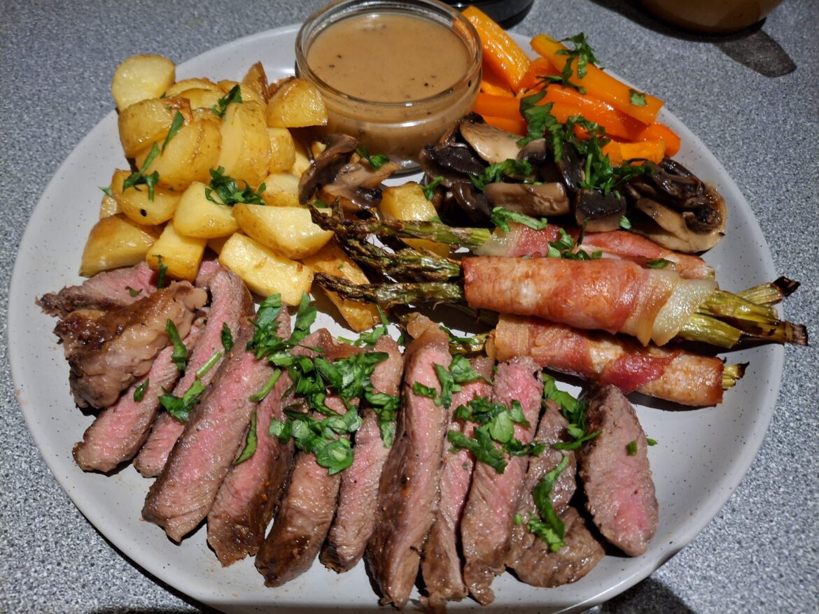 My steak dinner tonight!