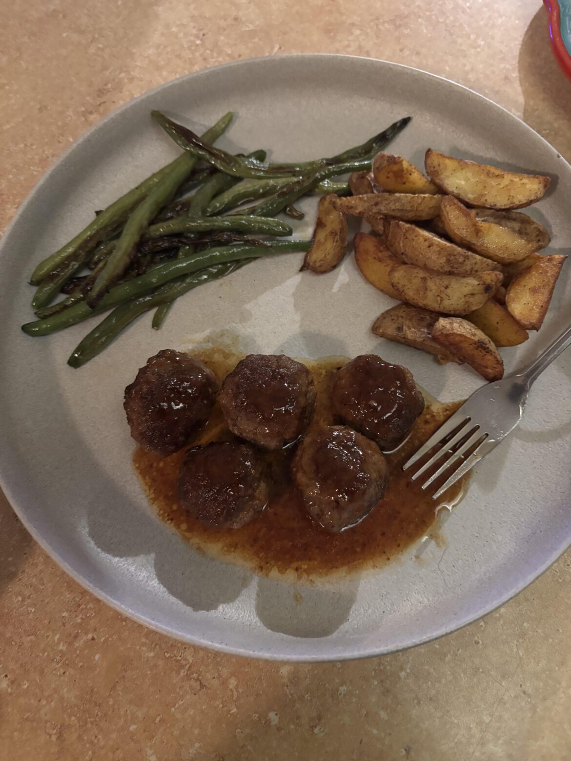 BBQ Glazed Meatballs