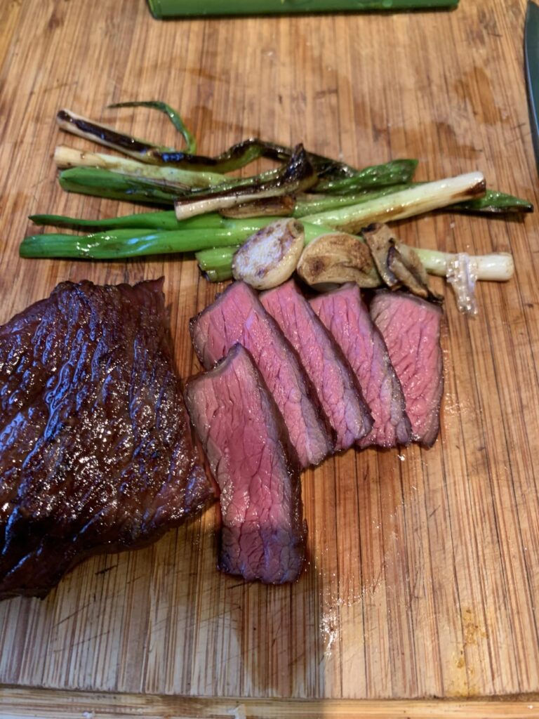 Picanha steak, at least my knife is sharp