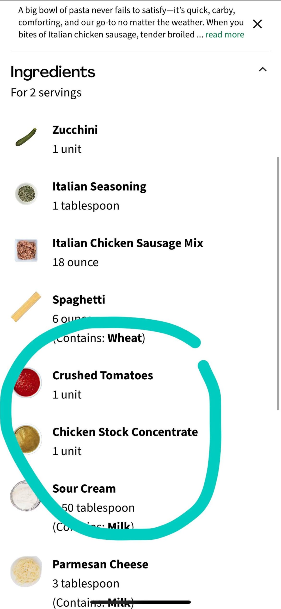 Making Recipes at Home…