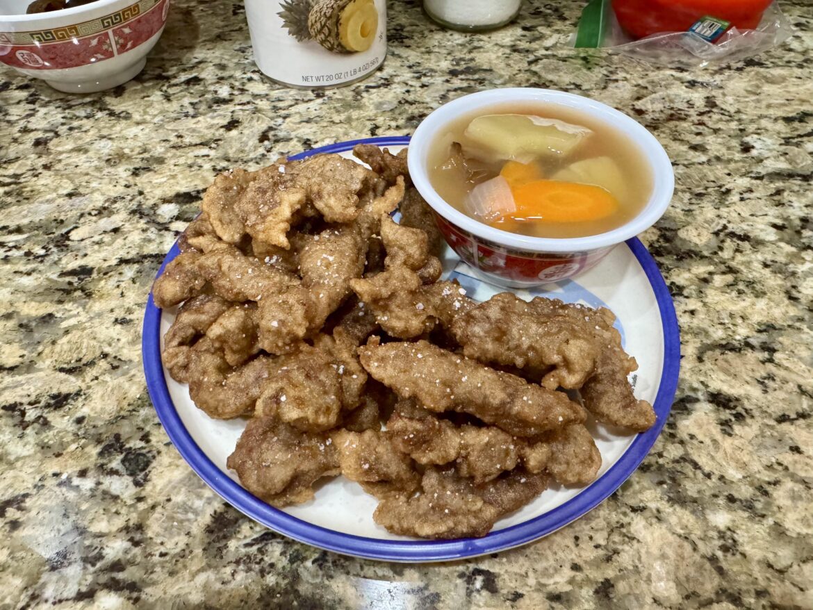 Homemade tangsuyuk☺️ Because team dip is the correct way