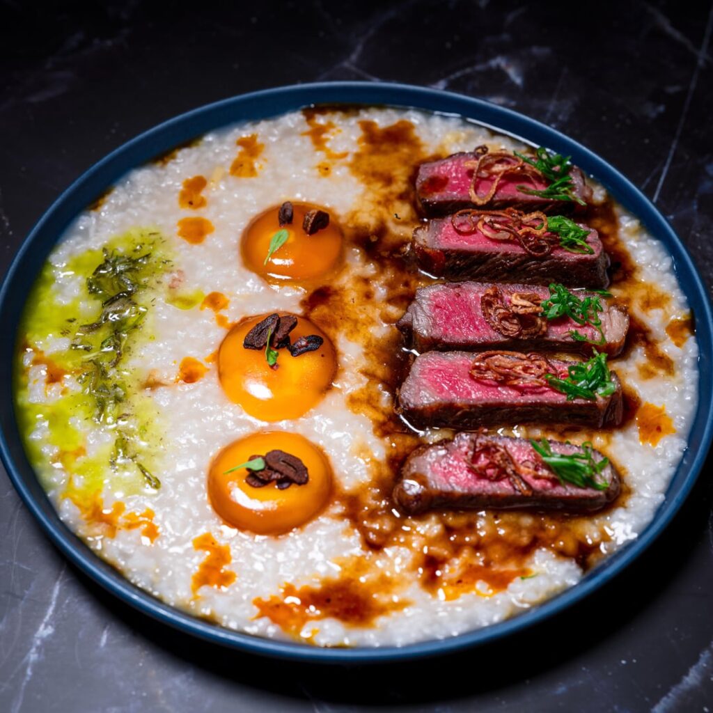 Steak and Congee