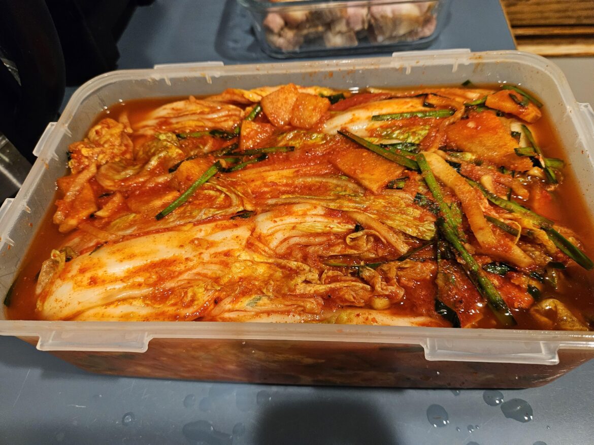 통배추 김치 Tongbaechu kimchi 🤤