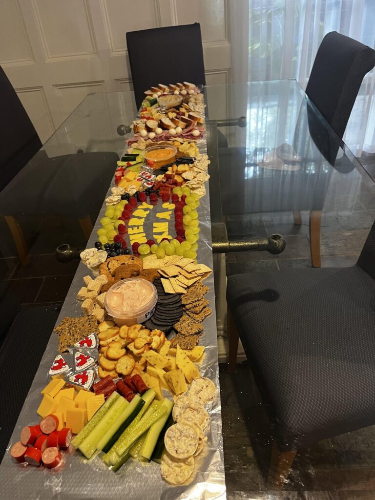 My first ever board. I’ve been watching this subreddit for a while now getting ideas. It’s a bit tame because I had to cater for 3 very fussy children