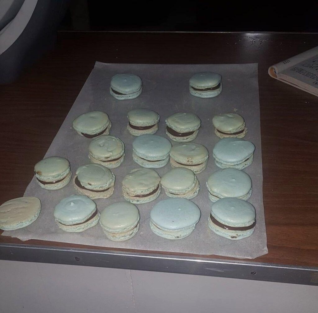 macarons i made at 11 vs 18