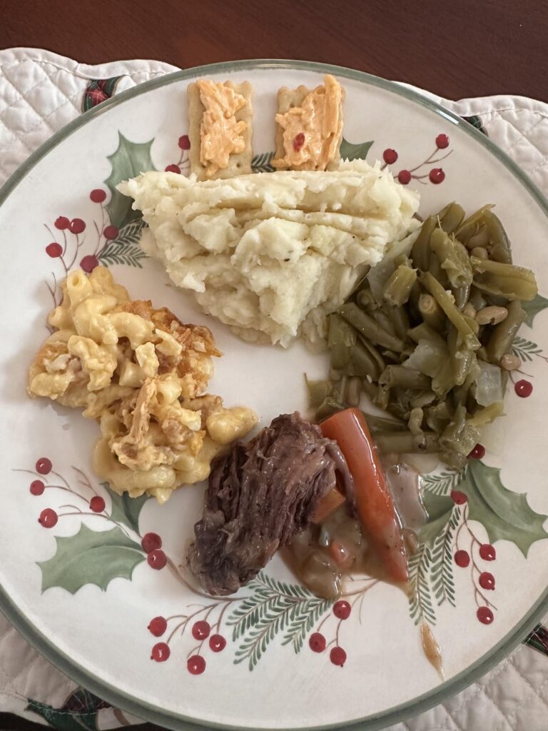 christmas lunch calorie count?