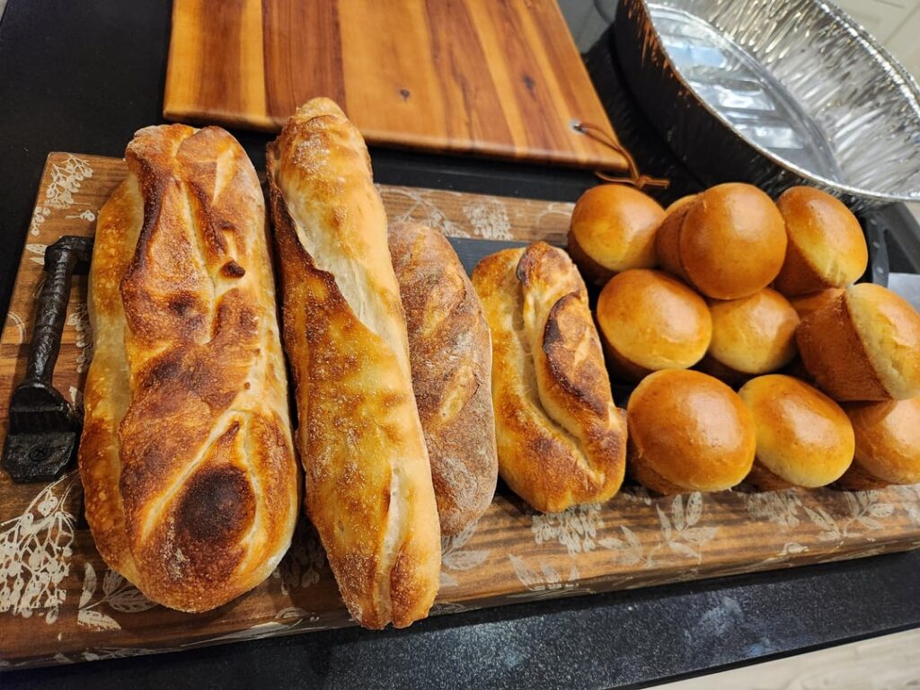 My first attempt at baguettes