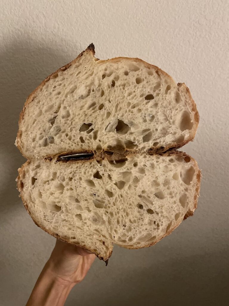 First all purpose flour loaf