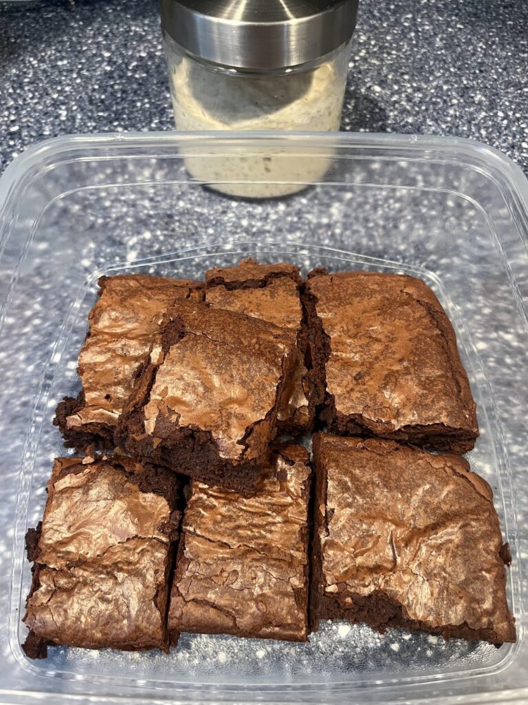 Discard brownies