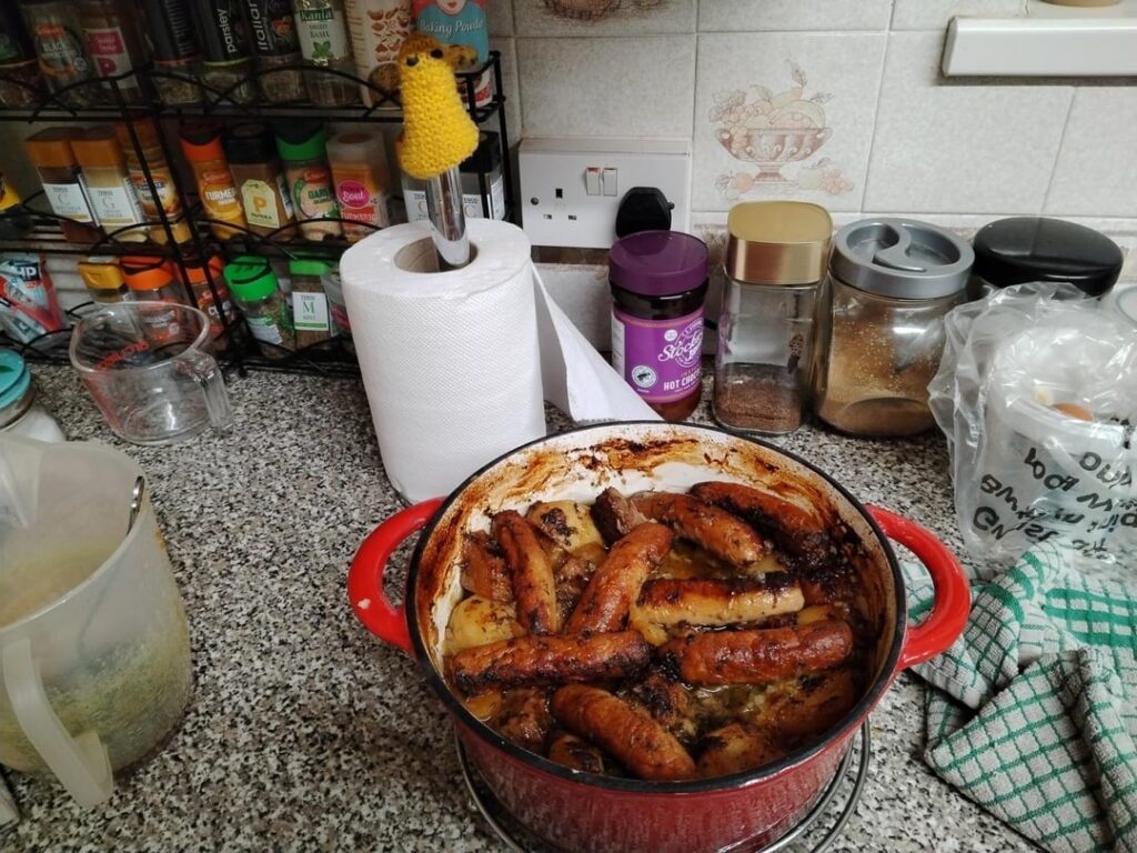 Dublin coddle and Yorkshire puddings