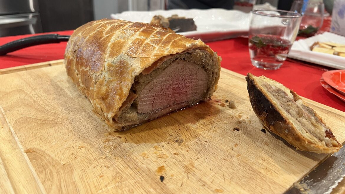 Tried out the Beef Wellington today. Could have been slightly tighter on my end but it was a hit.