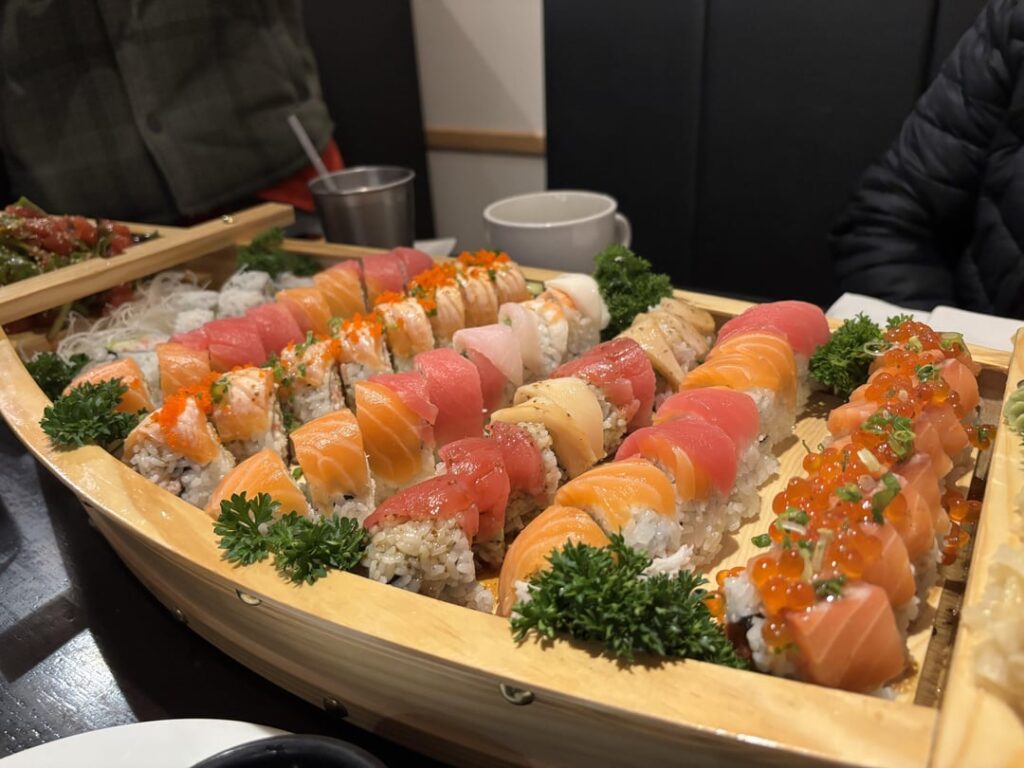 Took my parents out for dinner