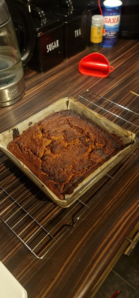 I made some parkin a few days ago. And then made some more today.