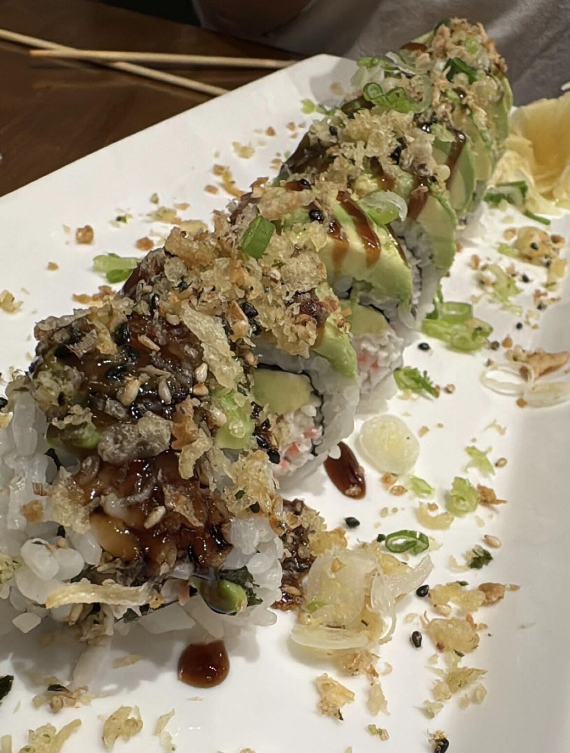 I don’t normally order rolls, but these were awesome