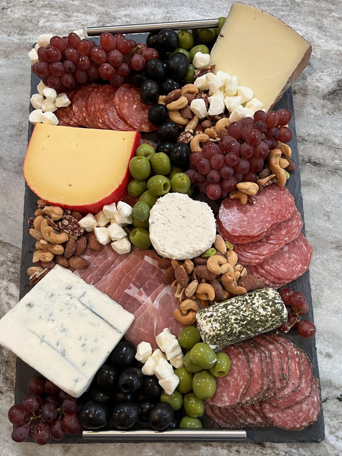 Gonna have a few friends over tonight. Here’s the starter. Crackers on the side.