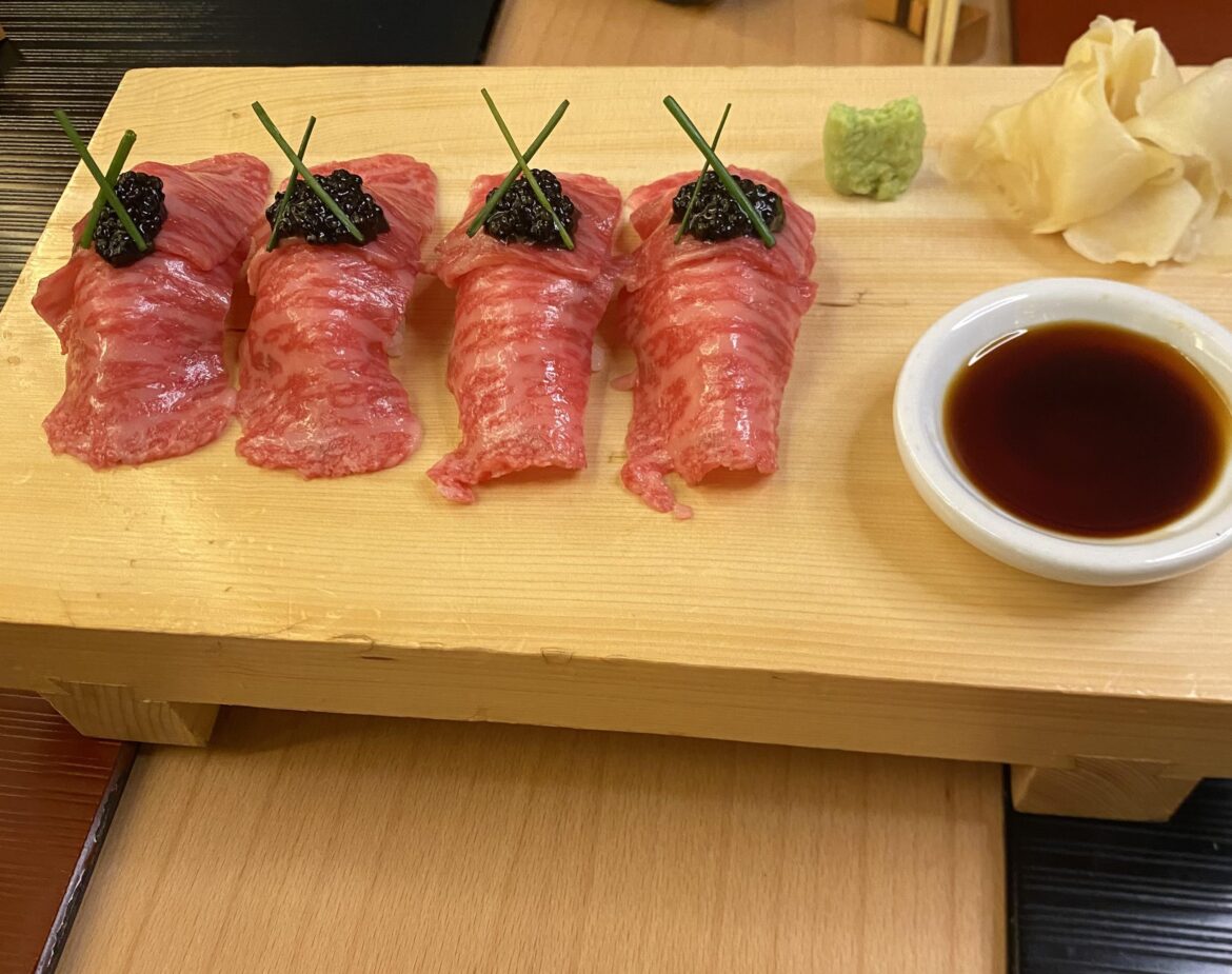 A5 Wagyu With Caviar On Top