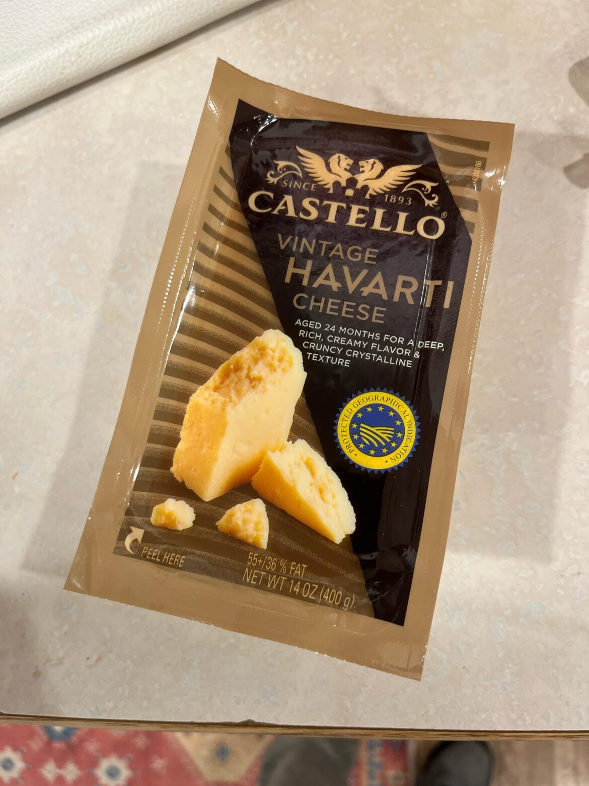 Costco cheese on sample