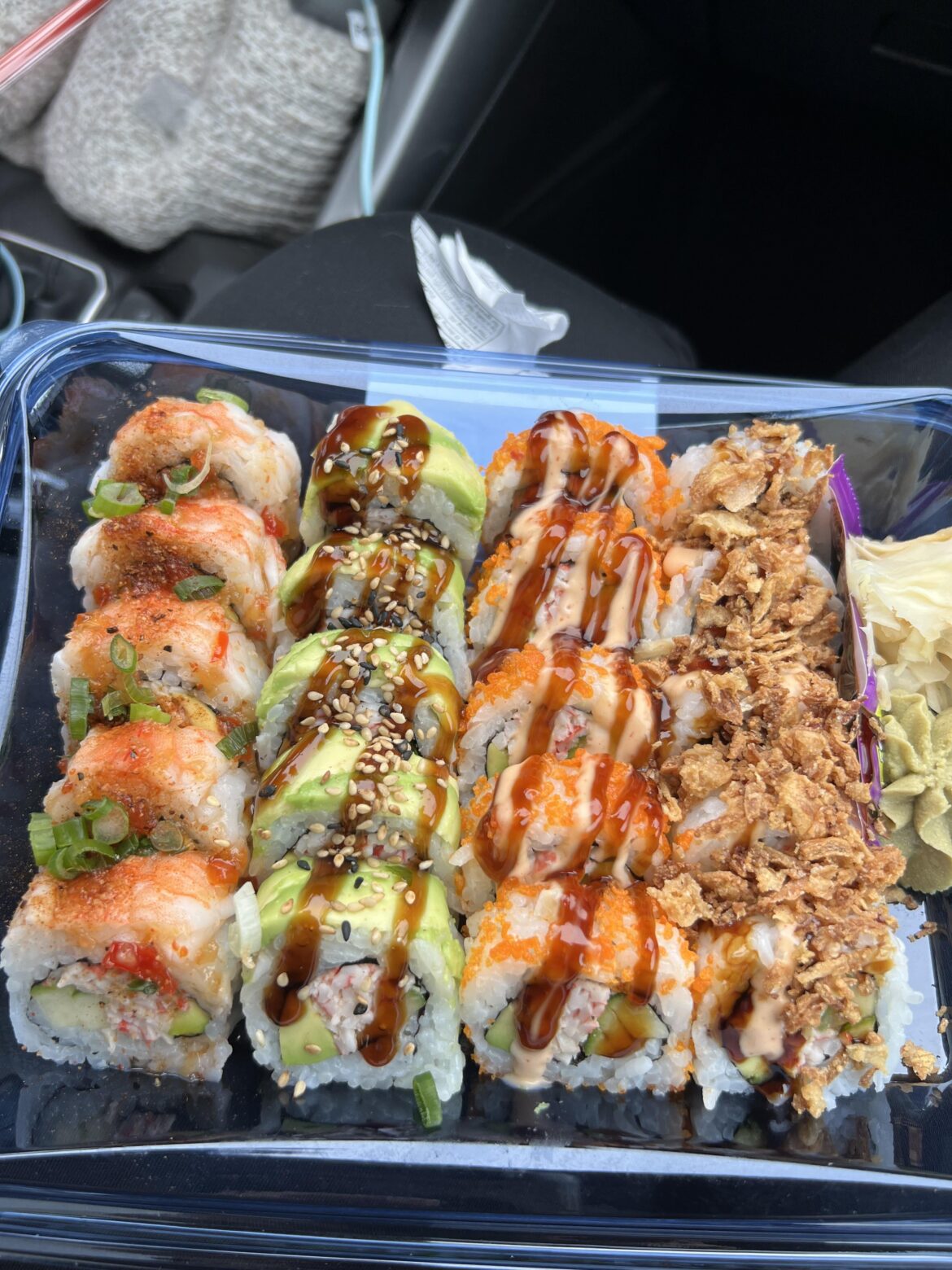 second time ever having sushi!