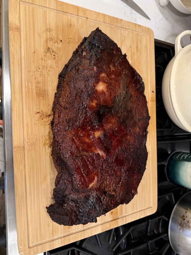 First Brisket on a BGE