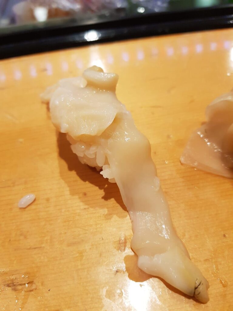 Sushi i had in japan. Not sure what it is.