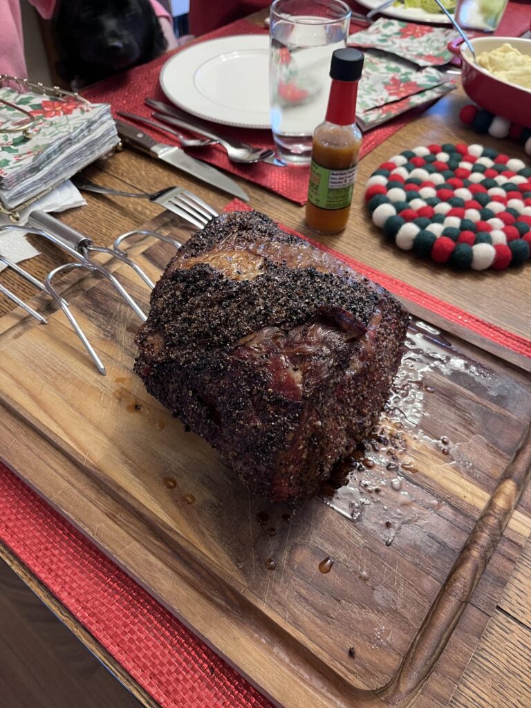 First time prime rib…how’d I do?