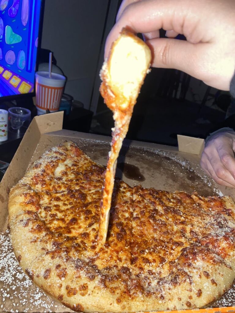 This pizza- or lack there of