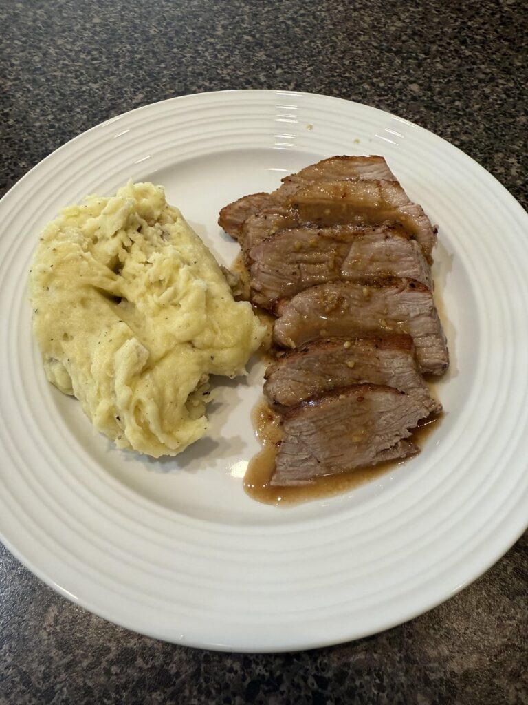 Cranberry Dijon Pork Filet…not the best of the jam sauces. Review Below ⬇️ Cranberry Dijon Pork Filet…not the best of the jam sauces. Review Below ⬇️