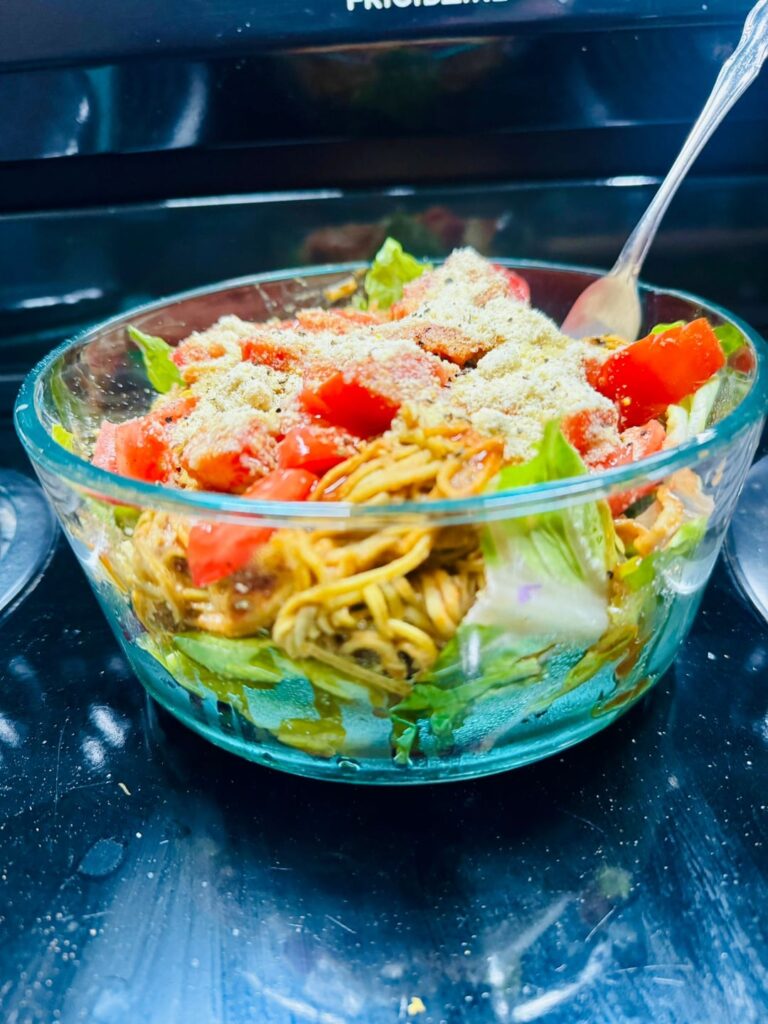 I made this delicious Edamame spaghetti pasta I made this delicious Edamame spaghetti pasta