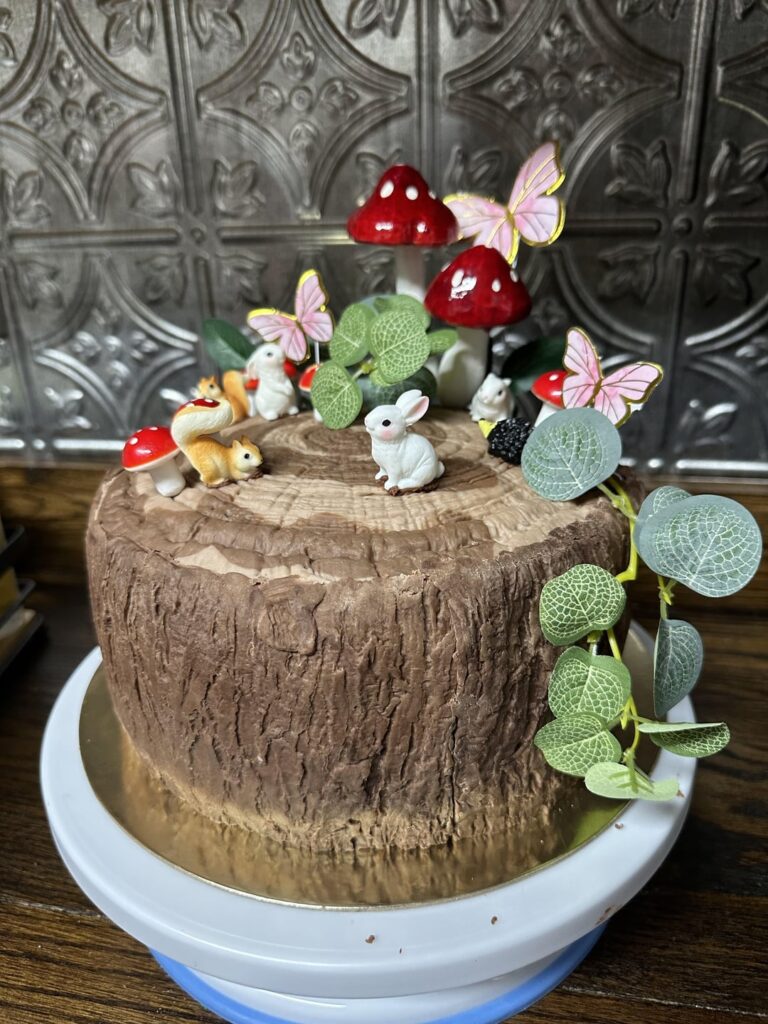 Made my daughter a cake for her birthday!