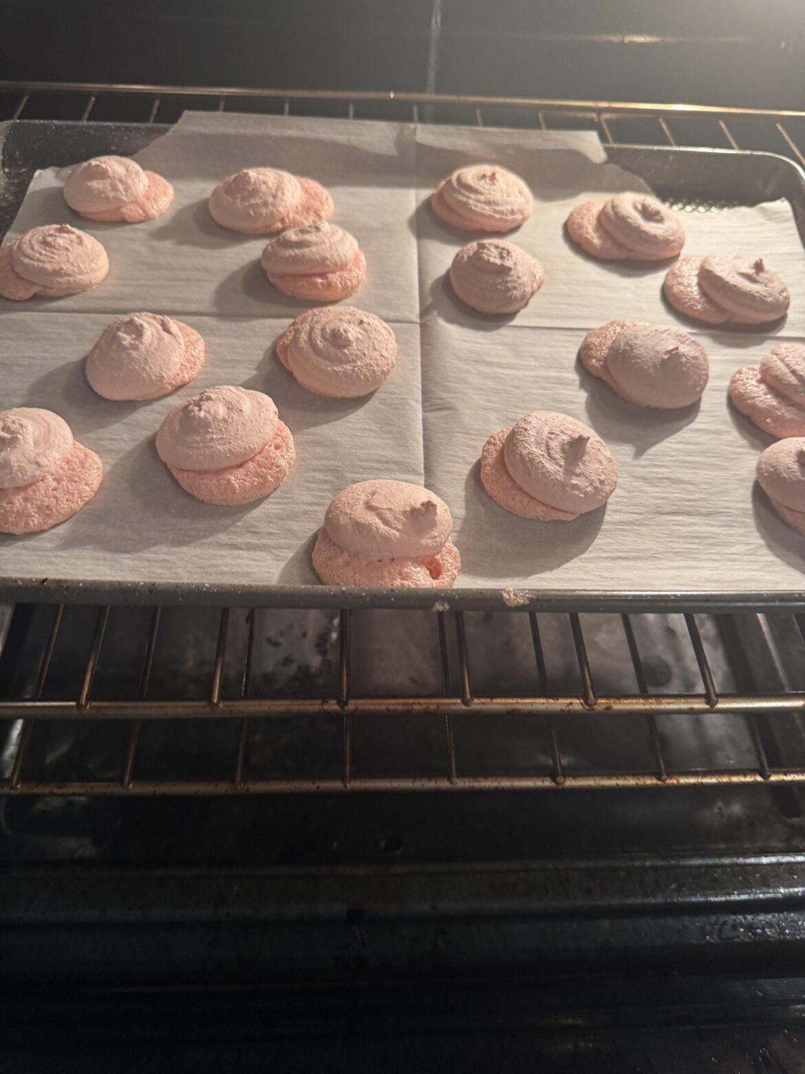 mine split and oozed out…?