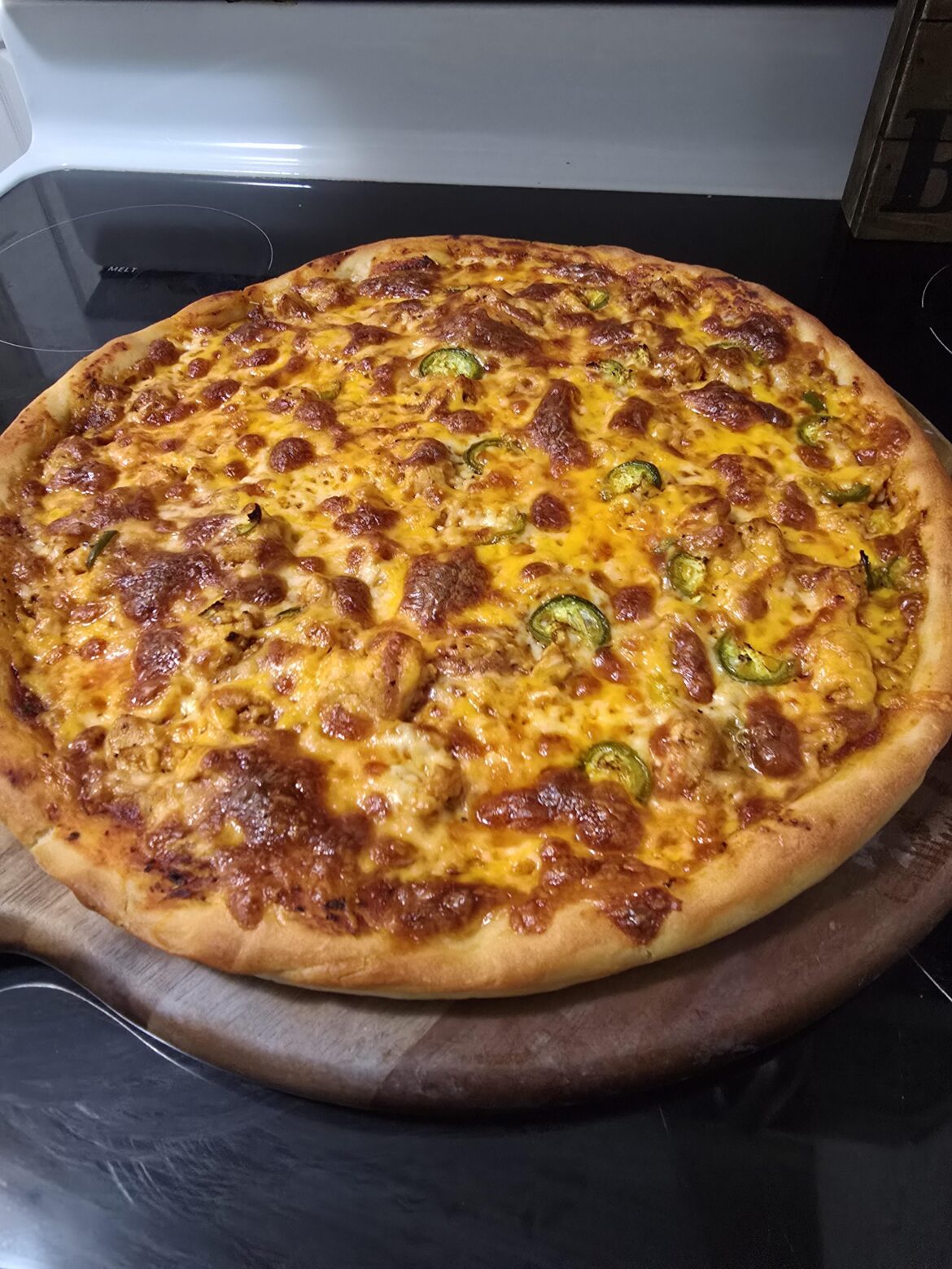 Winter calls for homemade spicy pizza...