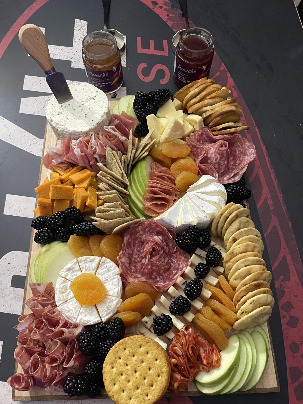 My Christmas Eve board I made for hubby and I 🥰