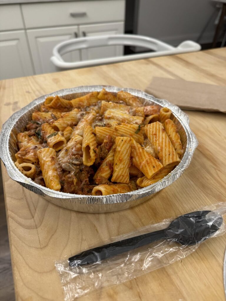 This restaurant rigatoni bolognese?