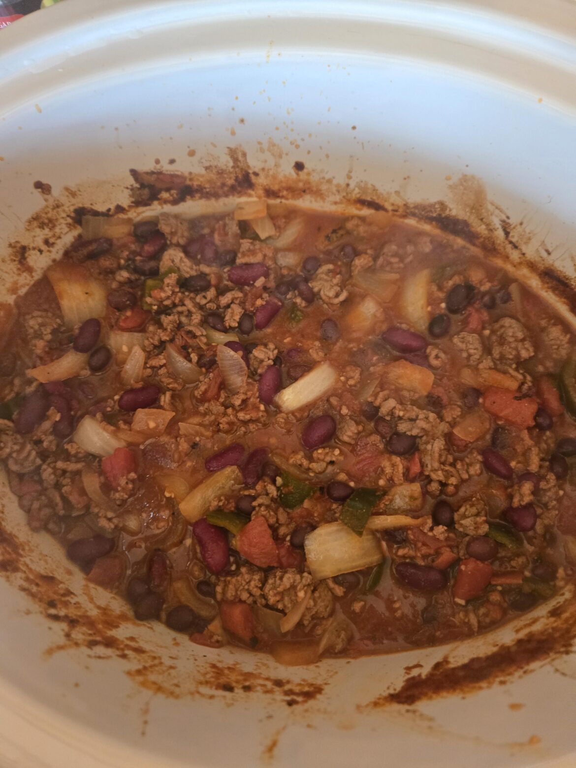 Some chili on this chilly day in Northern Indiana