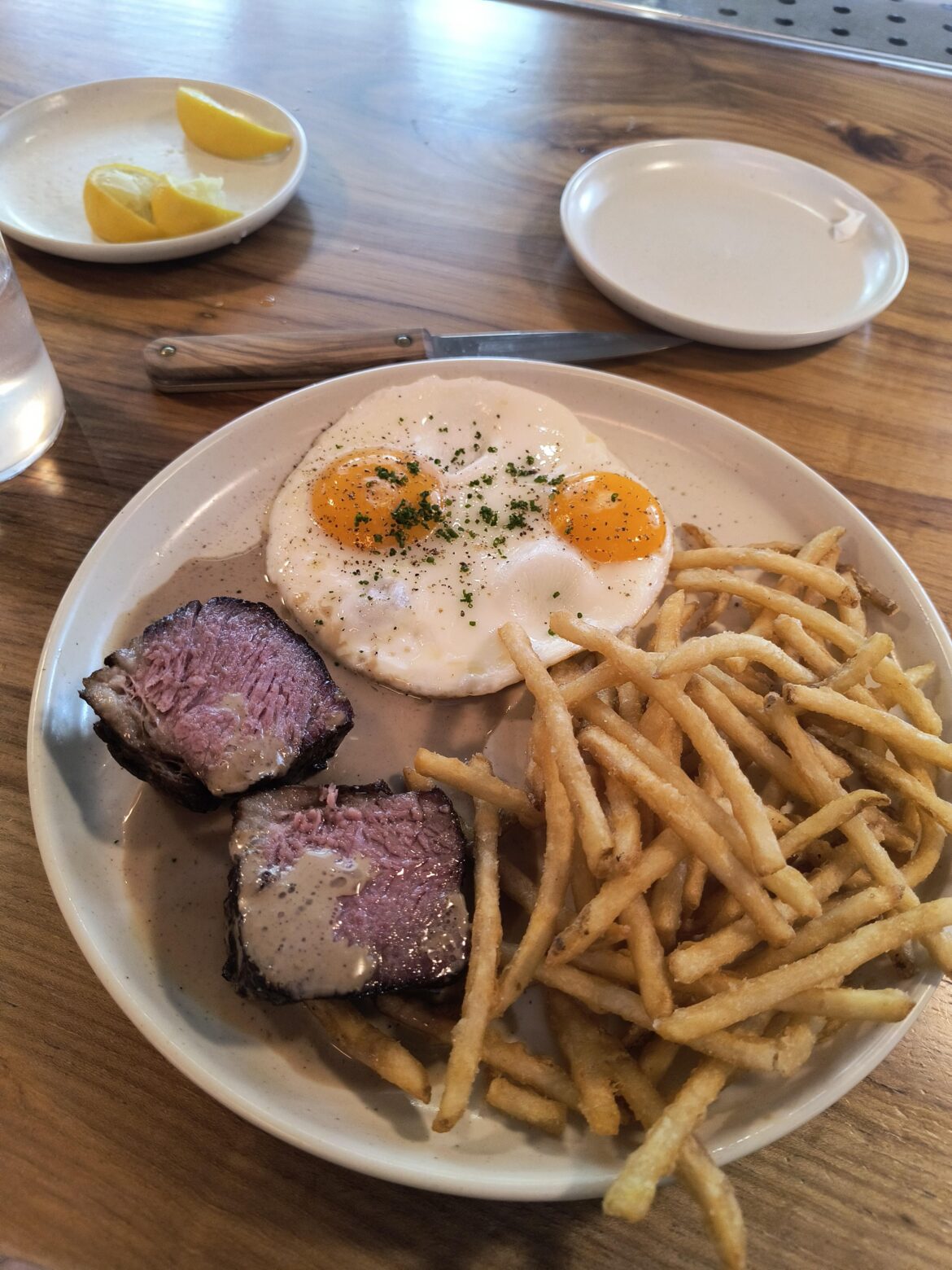 Don't sleep on the steak and eggs at Carpenters Hall