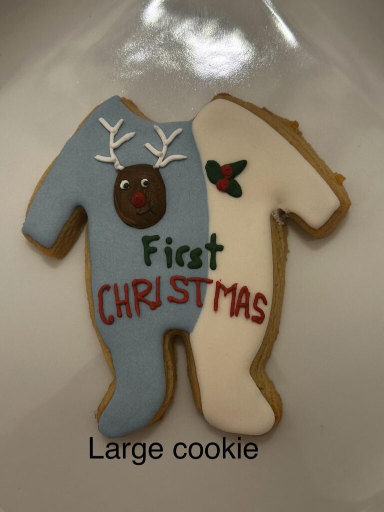 All of the Christmas cookies I made this year.