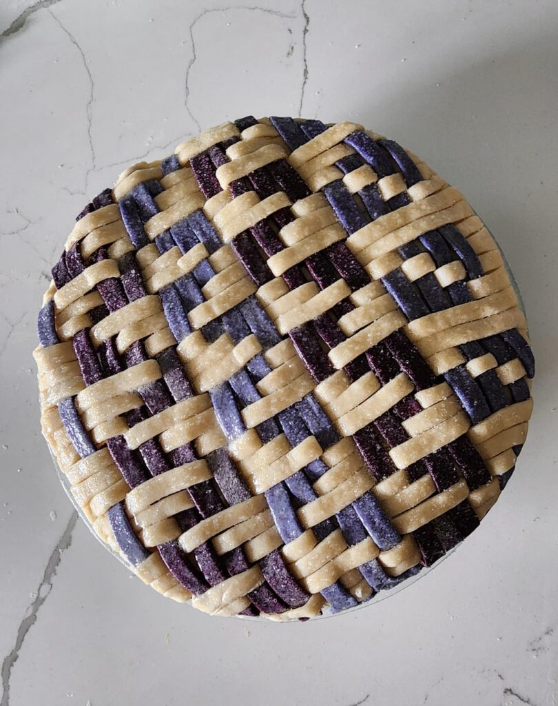 Some of my Thanksgiving pies this year- blueberry, apple, sour cherry, apple again