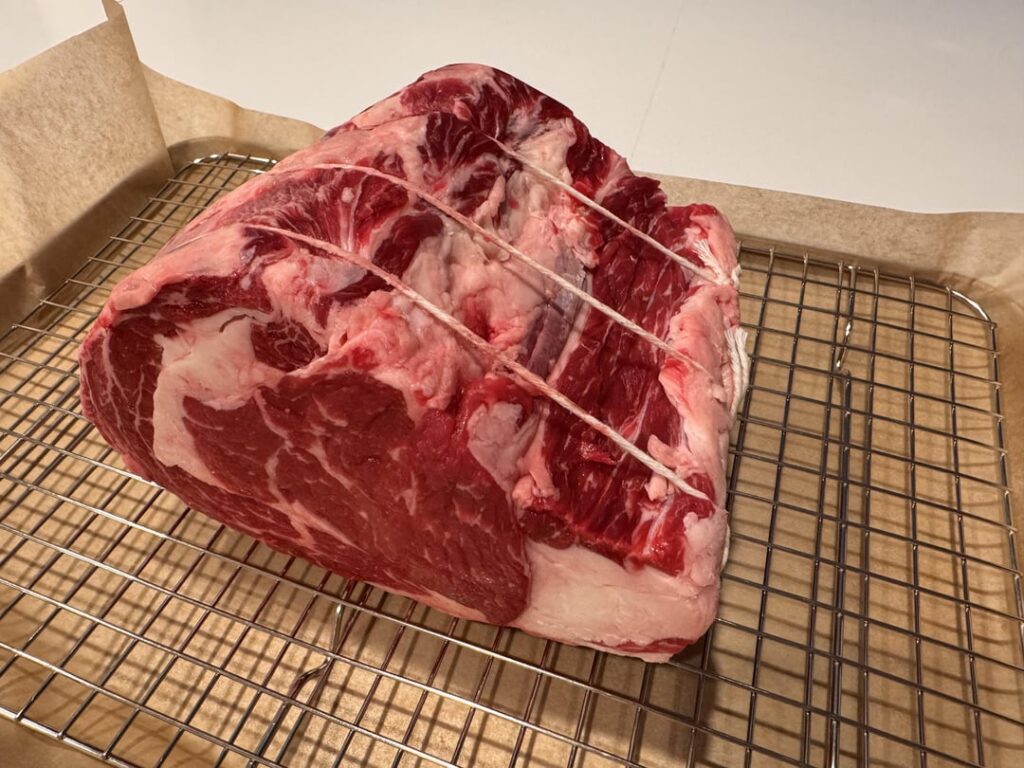 Submitting my roast to the cause, 134f @ 6hrs 5.5lbs cast iron and torch sear