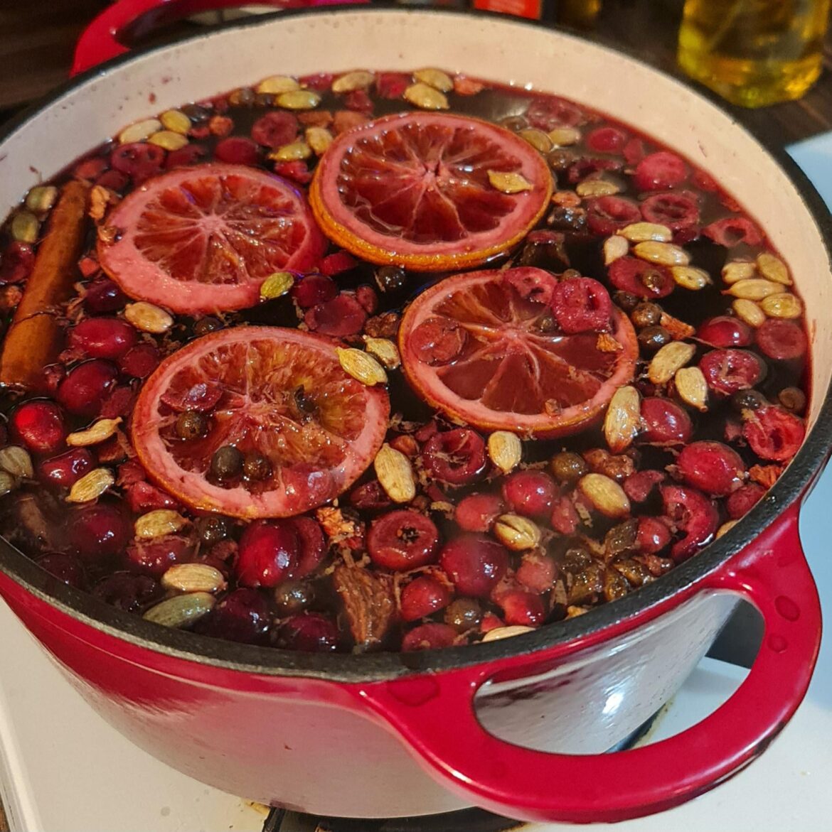 Tis the season to be mulling, fa la la la laaa lala la la.