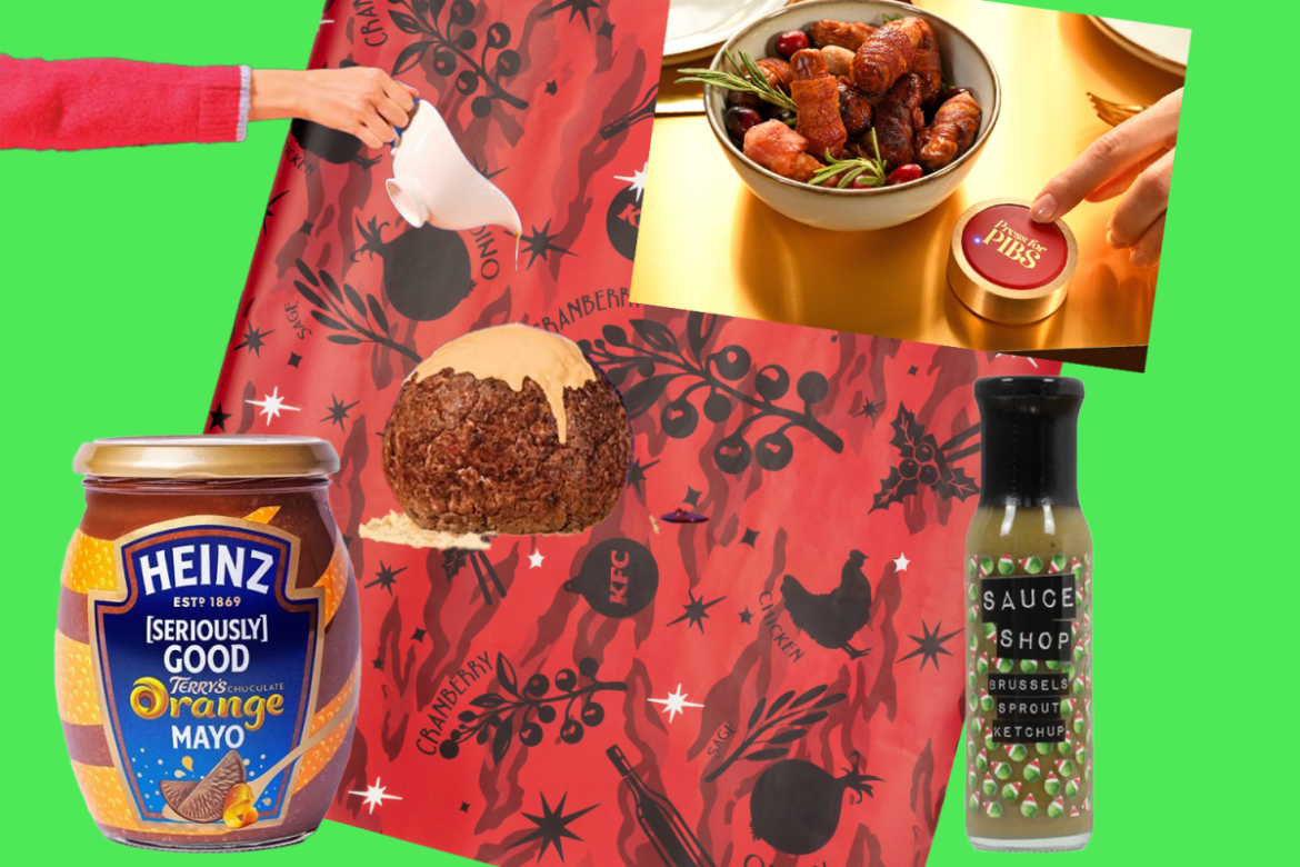 The most divisive Christmas food gimmicks, from lickable wrapping paper to sweet mayonnaise
